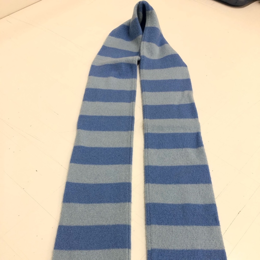 Light and dark blue Express brand scarf